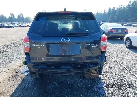 2016 Subaru Forester 2.5I Touring from USA, damaged, VIN JF2SJAXC1GH546038
